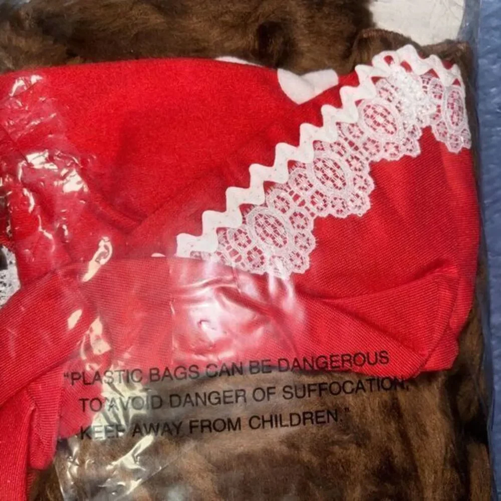 Infant Teddy Bear Costume -‎ Medium  - Used Once Very Cute  Halloween Costumes
